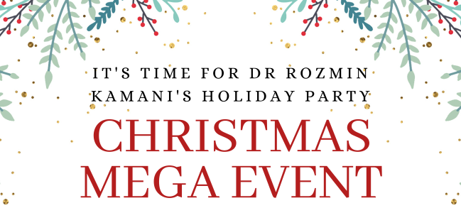 Dr. Kamani Xmas Event banner